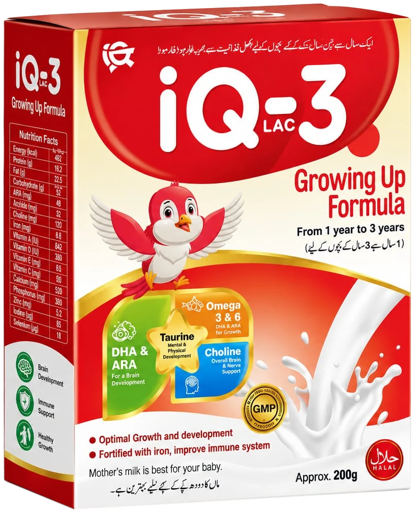 iQ-3 Grow — Growing-Up Formula, 200 g soft pack